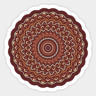 Mandala Nature Sticker